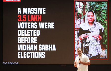 वोटचोरी झालीच नाही! सोनीपतच्या अंजलीने केली राहुल गांधींची पोलखोल