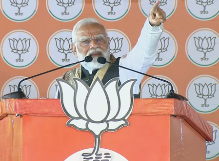 सीतामढीत विरोधकांवर गरजले पंतप्रधान