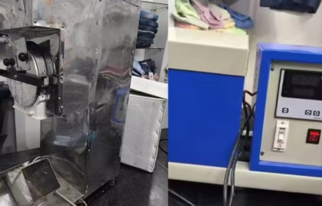 स्फोटकांमधील रसायने तयार करण्यासाठी डॉ. मुझम्मिलकडून पिठाच्या गिरणीचा वापर