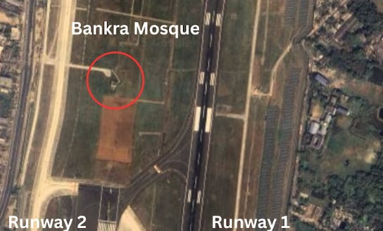 कोलकाता विमानतळाच्या धावपट्टीजवळ मशिद? नेमकं प्रकरण काय?