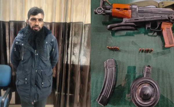 घुसखोरीच्या प्रयत्नात असताना जैश संबंधित दहशतवाद्याला अटक