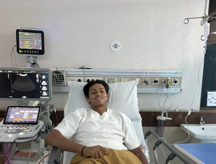 यशस्वी जायसवाल रुग्णालयात दाखल