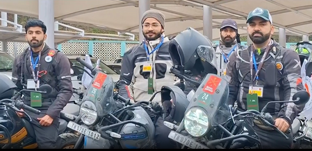 उधमपूरमध्ये मोटरसायकल रॅलीचे आयोजन