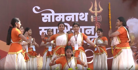 पंतप्रधान मोदींच्या स्वागतासाठी सोमनाथमध्ये तयारी पूर्ण