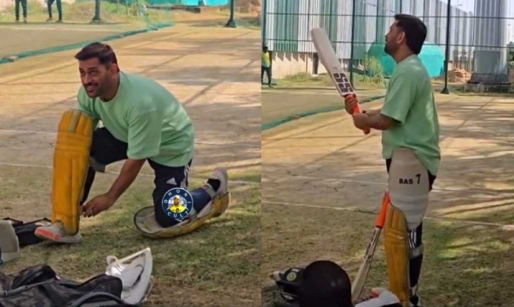 आयपीएल २०२६ साठी धोनी सज्ज