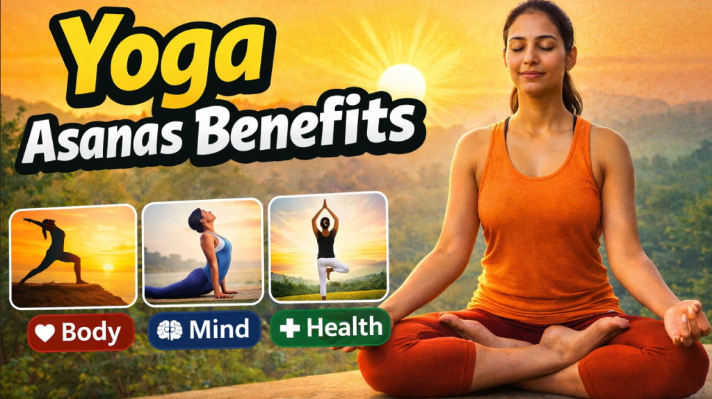 योगाची आसनं – शरीर आणि मनासाठी वरदान