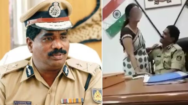 कर्नाटकातील डीजीपीचा नको त्या अवस्थेतील व्हीडिओ; केले निलंबित