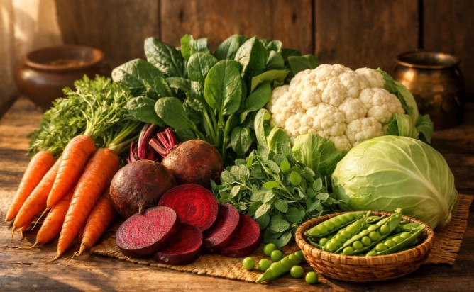 आरोग्यदायी हिवाळ्यासाठी कोणत्या भाज्या खाव्यात?