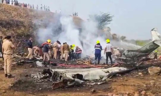 अजित पवारांच्या विमानाचा अपघात; प्रत्यक्षदर्शीने सांगितला घटनाक्रम