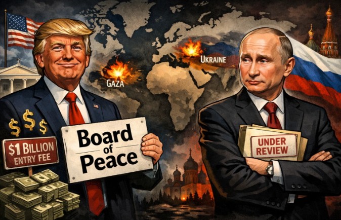 ‘बोर्ड ऑफ पीस’चे आमंत्रण रशियाने स्वीकारले! ट्रम्प यांच्या दाव्यावर पुतिन काय म्हणाले?