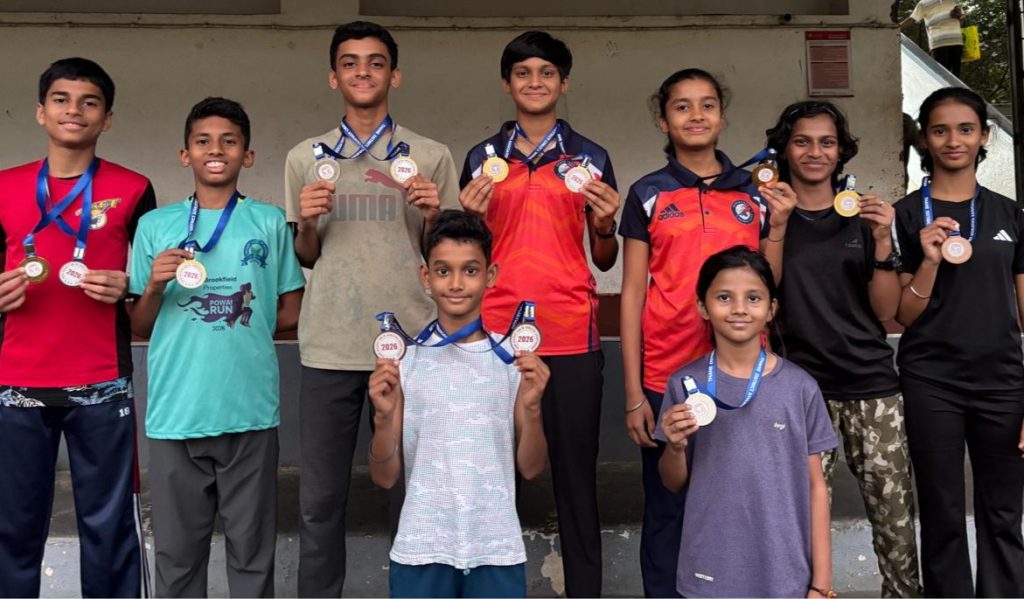 ठाणे सबज्युनियर अ‍ॅथलेटिक्स स्पर्धेत ठाणे मनपा प्रशिक्षण योजनेच्या खेळाडूंना २२ पदके