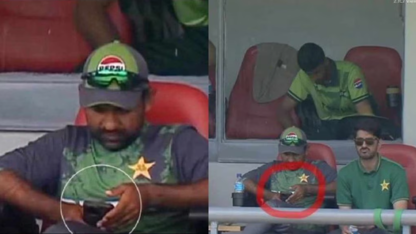 U19 सामन्यात सफराजकडून मोबाईल वापर; नियमांवर प्रश्न