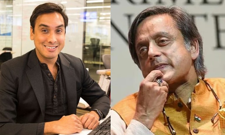 शशी थरूर यांच्या मुलाला ‘वॉशिंग्टन पोस्ट’ने कामावरून केले कमी!