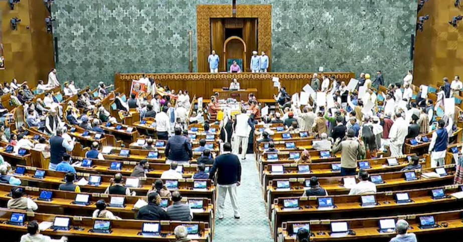 पंतप्रधानांच्या भाषणाआधीच लोकसभा तहकूब