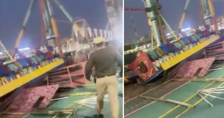 सुरजकुंड मेळ्यात भीषण अपघात