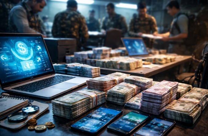 जम्मू आणि काश्मीरमध्ये हवाला रॅकेटचा भांडाफोड