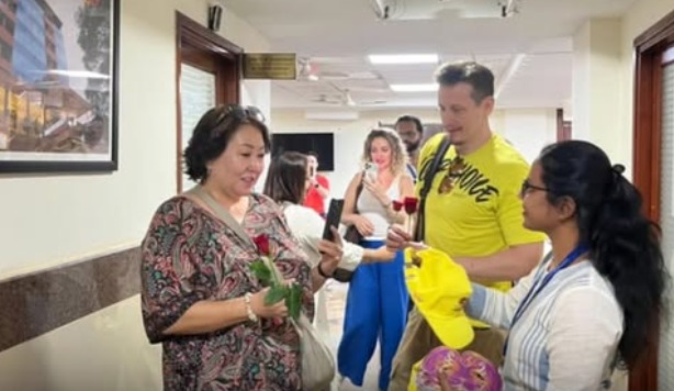 गोवा विशेष: पर्यटन विभागाकडून कझाकस्तानच्या प्रतिनिधीमंडळाचे स्वागत