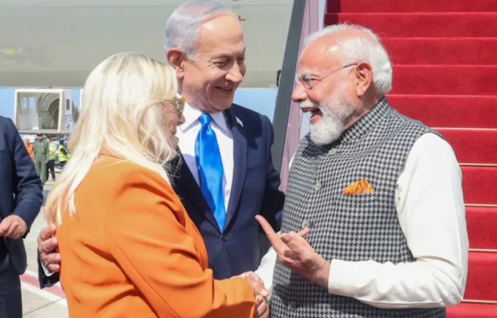 मोदी-नेतन्याहू भेटीत हलकाफुलका क्षण