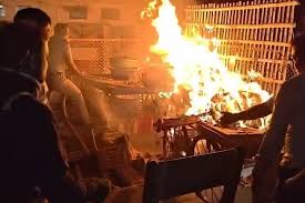 कर्नाटकातील बागलकोटमध्ये शिवजयंती मिरवणुकीवर मशिदीतून दगडफेक