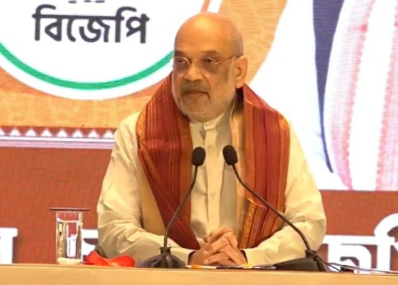 पश्चिम बंगाल निवडणूक: अमित शाह यांचा भाजपचा संकल्प पत्र जाहीर