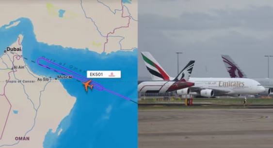 मुंबईहून दुबईला जाणाऱ्या विमानाला अचानक मिळाला क्षेपणास्त्राचा इशारा आणि…