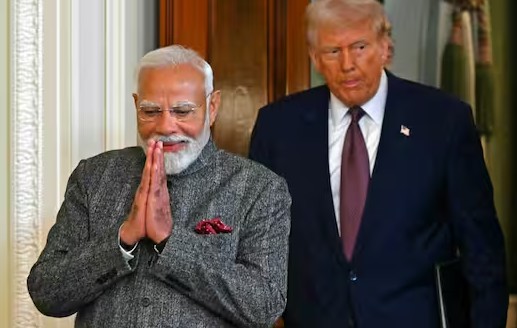 मोदी नीती ट्रम्प गाढवावरून पुन्हा घोड्यावर