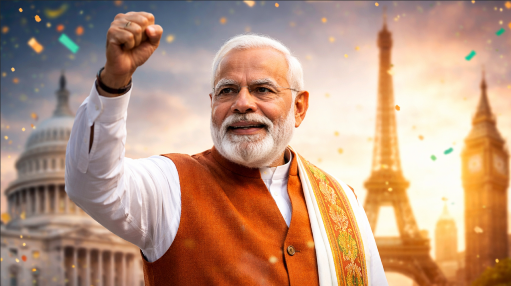 जगाचा धुरंधर नेता पंतप्रधान नरेंद्र मोदी!
