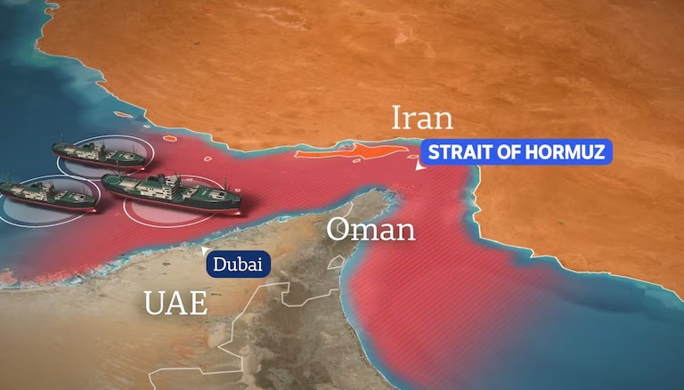 होर्मुझ सामुद्रधुनीत किती भारतीय जहाजं अडकली?