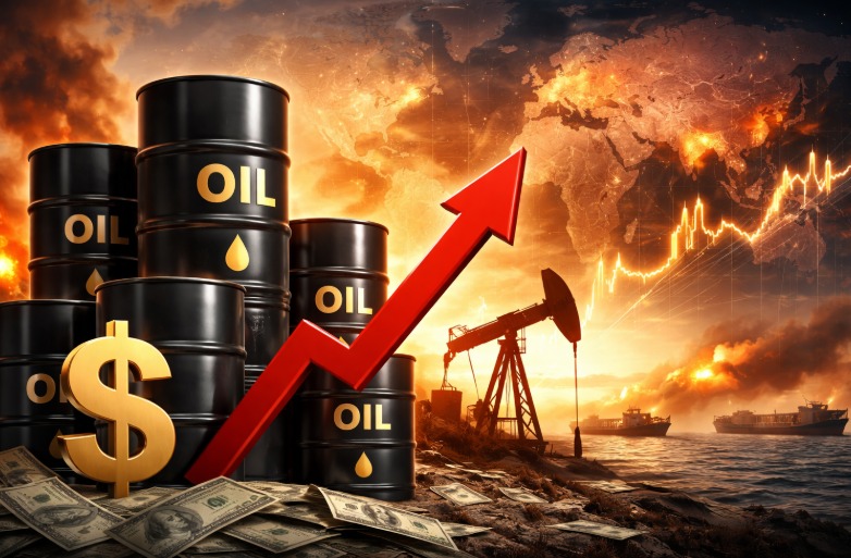 इराण युद्धामुळे कच्च्या तेलाचे दर १०० डॉलरच्या पुढे