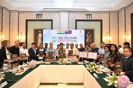 भारत – न्यूझीलंडमध्ये ऐतिहासिक मुक्त व्यापार करार