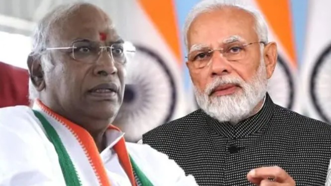 मल्लिकार्जुन खार्गेंची जीभ घसरली; मोदींचा ‘दहशतवादी’ म्हणून उल्लेख