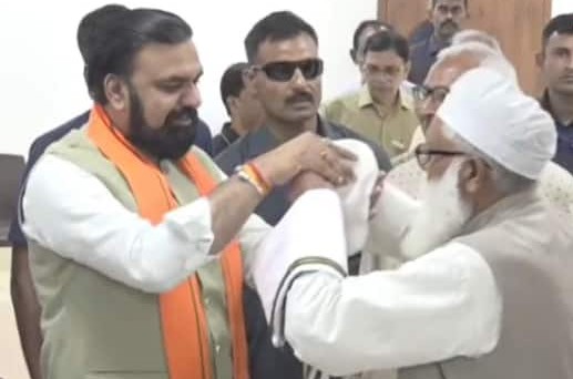 गोल टोपी नको, शाल चालेल! सम्राट चौधरींची कृती चर्चेत