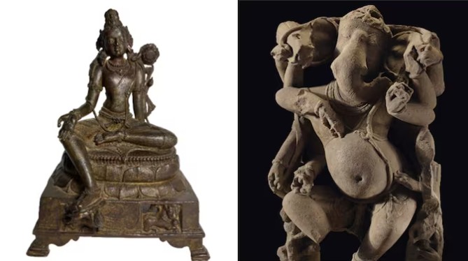 अमेरिकेने भारताला १४ दशलक्ष डॉलर्स किमतीच्या चोरीच्या ६५७ कलावस्तू केल्या परत
