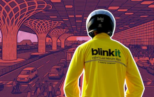 मुंबई विमानतळावर ब्लिंकिटची सुपरफास्ट सेवा