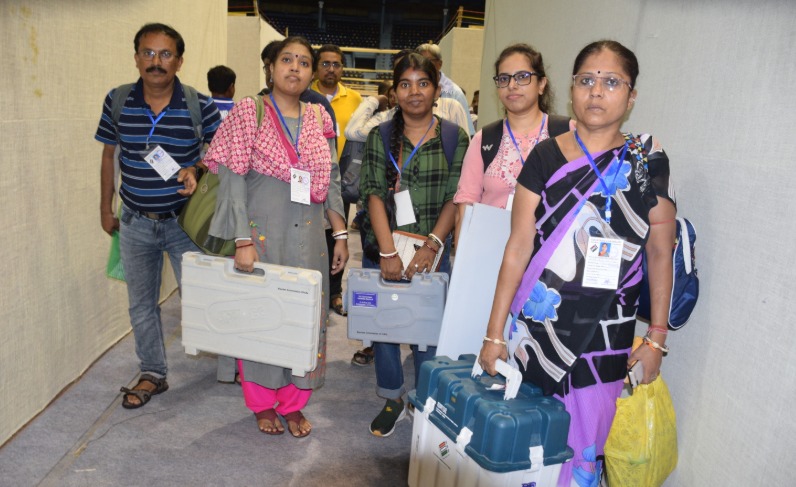 पश्चिम बंगालमध्ये निवडणूकीसाठी अभूतपूर्व सुरक्षा