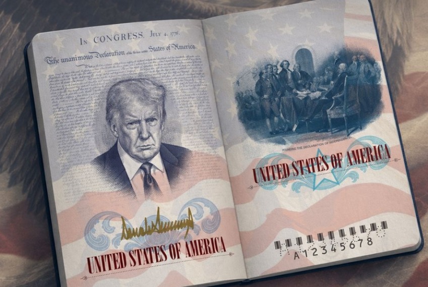 अमेरिकेच्या पासपोर्टवर आता असणार डोनाल्ड ट्रम्प यांचा फोटो