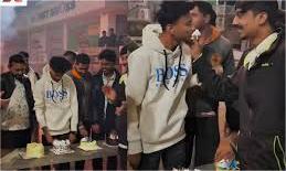 अमरावती प्रकरणातील आरोपी अयानचा जुना व्हीडिओ, पोलिसच भरवत होते केक!