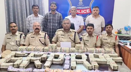मुंबईहून सिकंदराबादला आणली जात असलेली १.२२ कोटी रुपयांची रोकड जप्त