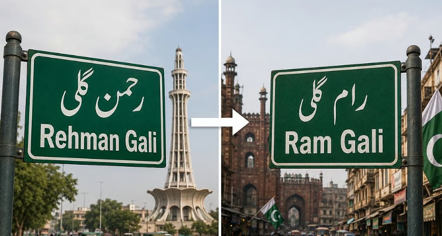 रहमान गल्ली आता राम गल्ली; लाहोरमधील रस्त्यांची नावे का बदलली जात आहेत?
