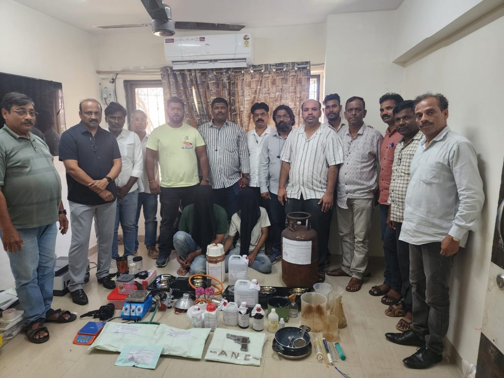 मुंबईत एमडी ड्रग्जची मोठी प्रयोगशाळा उद्ध्वस्त
