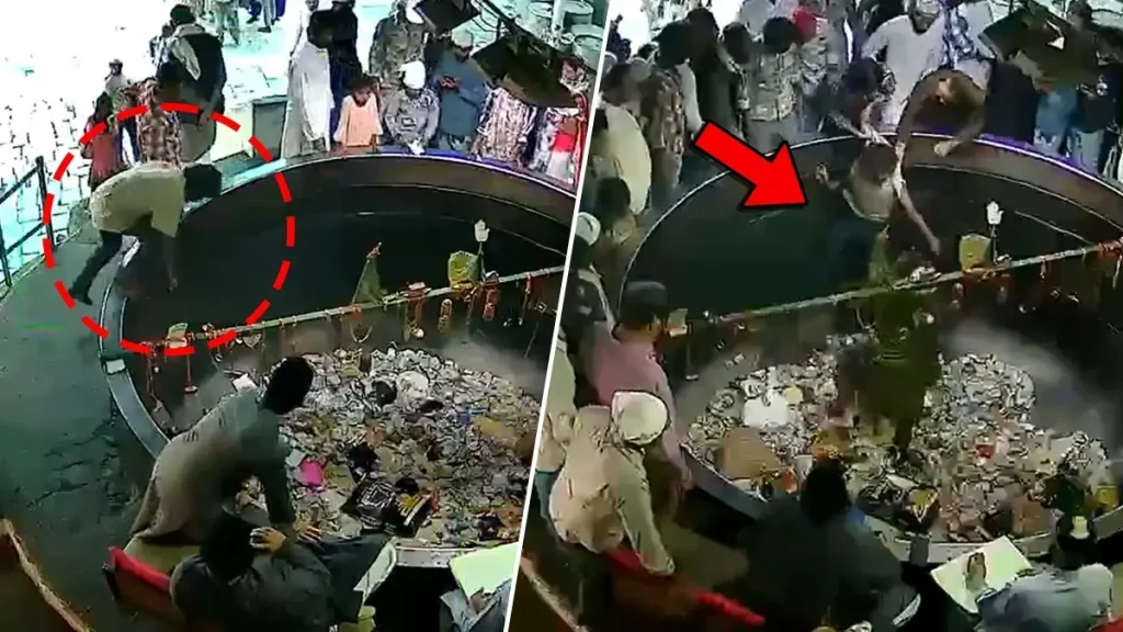 अजमेर दर्ग्यातील मोठ्या कढईत युवक उतरला, त्याला झाली बेदम मारहाण