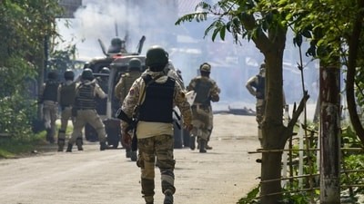 मणिपूरच्या कांगपोकपीमध्ये दहशतवादी हल्ल्यात तीन ठार; सात घरे जाळली