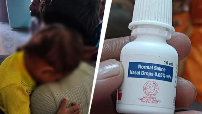 नाकात टाकायचे औषध डोळ्यात टाकले? १९ महिन्यांच्या चिमुकल्याची गेली दृष्टी