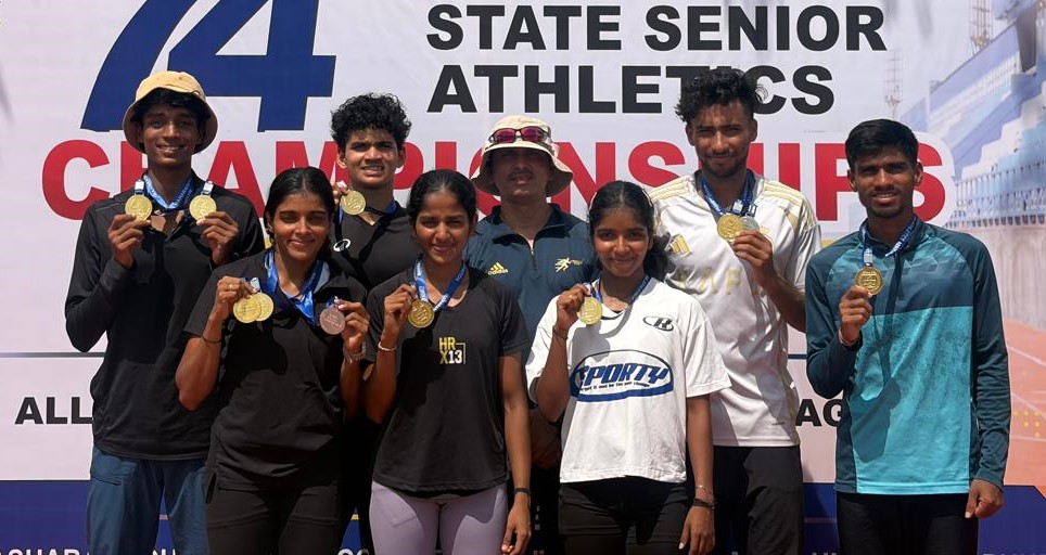 ठाणे मनपा ऍथलेटिक्स प्रशिक्षण योजनेच्या खेळाडूंना राज्यस्पर्धेत ११ सुवर्ण
