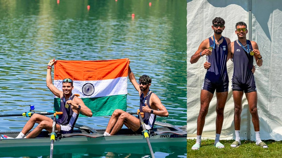 रोइंगमध्ये भारताला पहिले जागतिक सुवर्णपदक