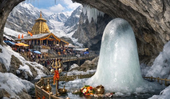 अमरनाथ यात्रा २०२६: तीन दिवसांत ५६ हजारांहून अधिक भाविकांनी घेतले दर्शन
