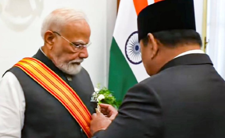 पंतप्रधान मोदींना इंडोनेशियाचा सर्वोच्च नागरी सन्मान