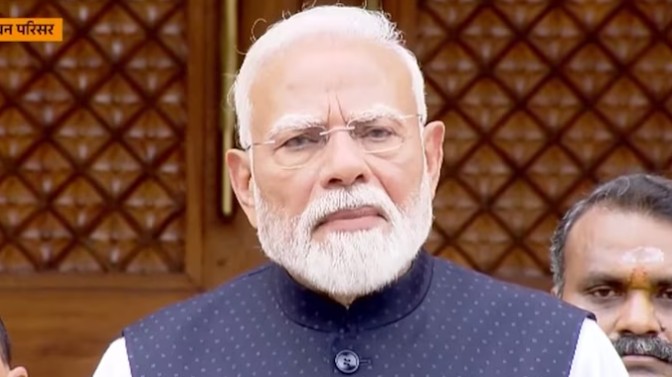 “मी ५६ वर्षांच्या तरुणाबद्दल बोलत नाही” मोदींचा राहुल गांधींना टोला