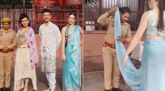 ‘अतिथी देवो भव’! महिला पोलिसांच्या मदतीने विदेशी पर्यटक भारावली