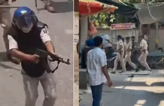 विद्यार्थ्यांवर AK-47 मधून गोळीबार करणारा जवान निलंबित